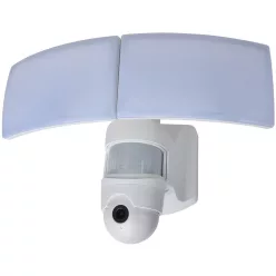   LUTEC 7632406053 LIBRA Fali Lámpa Mozgásérzékelővel Fehér LED IP44