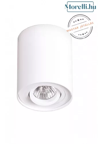 mennyezeti lámpa fehér színű vázzal és fém testtel beltéri használatra maxlight-c0067 - moretti.hu