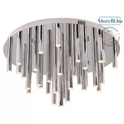 mennyezeti lámpa króm színű vázzal és fém testtel beltéri használatra maxlight-c0115d - moretti.hu