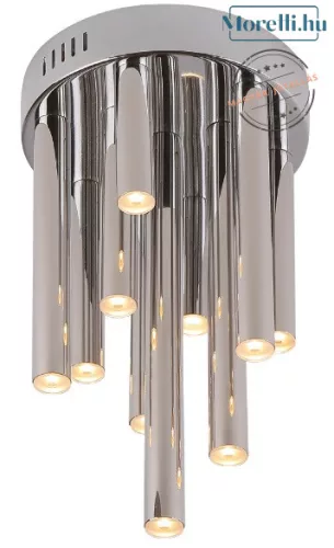 mennyezeti lámpa króm színű vázzal és fém testtel beltéri használatra maxlight-c0117d - moretti.hu