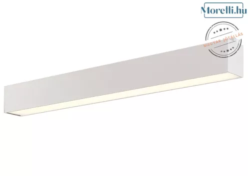 mennyezeti lámpa fehér színű vázzal és fém testtel beltéri használatra maxlight-c0124 - moretti.hu