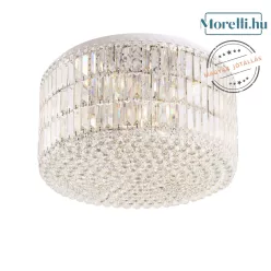 mennyezeti lámpa króm színű vázzal és üveg testtel beltéri használatra maxlight-c0128 - moretti.hu