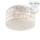 mennyezeti lámpa króm színű vázzal és üveg testtel beltéri használatra maxlight-c0128 - moretti.hu