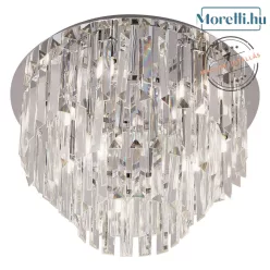 mennyezeti lámpa króm színű vázzal és üveg testtel beltéri használatra maxlight-c0136 - moretti.hu