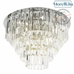 mennyezeti lámpa króm színű vázzal és üveg testtel beltéri használatra maxlight-c0225 - moretti.hu