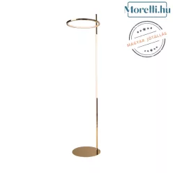 állólámpa arany színű vázzal és fém testtel beltéri használatra maxlight-f0050 - moretti.hu