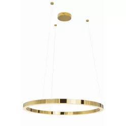 függesztett lámpa arany színű vázzal és fém testtel beltéri használatra maxlight-p0370d - moretti.hu