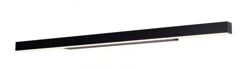 fürdőszobai tükörmegvilágító lámpa fekete színű vázzal és fém testtel beltéri használatra maxlight-w0266 - moretti.hu