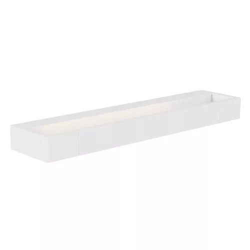 fürdőszobai tükörmegvilágító lámpa fehér színű vázzal és fém testtel beltéri használatra maxlight-w0306 - moretti.hu