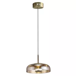   MILAGRO ML1045 VETRO Modern Függesztett Lámpa Borostyán LED IP20