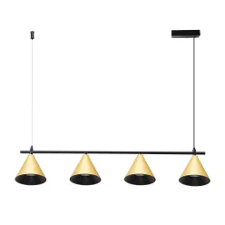   MILAGRO ML1125 CONE Többágú Függesztett Lámpa Arany GU10 IP20
