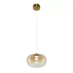   MILAGRO ML1399 VASO Glamour Függesztett Lámpa Arany LED IP20