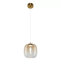   MILAGRO ML1402 VASO Glamour Függesztett Lámpa Arany LED IP20