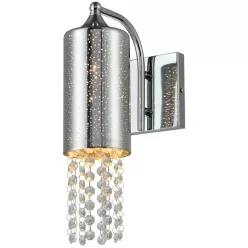   MILAGRO ML4362 MOONLIGHT Kristály Fali Lámpa Króm E14 IP20