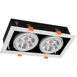   Milagro PLAZA ML4741 Beépíthető spotlámpa 2x12W/GU10/ES111