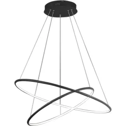 Milagro ORION BLACK ML508 Függőlámpa 2x53W/LED 3710LM