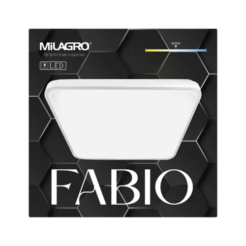 Milagro FABIO ML7934 Süllyesztett mennyezeti lámpa 1x23W/LED 4000K IP20