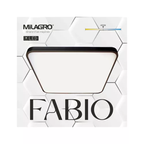 Milagro FABIO ML7935 Süllyesztett mennyezeti lámpa 1x23W/LED 4000K IP20