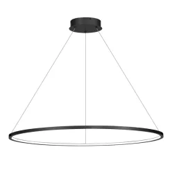   MILAGRO ML8862 SATURNO Fürdőszobai Függő Lámpa Fekete LED IP44