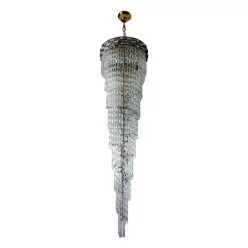  MILAGRO ML8885 LUXURIA Kristály Mennyezeti Lámpa Arany E14 IP20