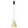 MILAGRO MLP0963 CAPITAL Modern Függesztett Lámpa Fekete, Arany GX53 IP20