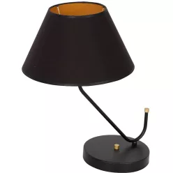 Milagro VICTORIA BLACK MLP4914 Asztali lámpa 1x60W/E27 IP20