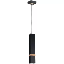 Milagro VIDAR BLACK MLP5403 Függőlámpa 1x8W/GU10 IP20