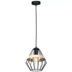 Milagro CLIFF BLACK MLP5524 Függőlámpa 1x60W/E27 IP20