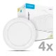 Modee LED Panel Kerek - Felszerelhető P-series 12W 4000K (1320 lumen) P4 ERP