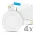 Modee LED Panel Kerek - Felszerelhető P-series 6W 4000K (660 lumen) P4 ERP