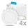 Modee LED Panel Kerek - Beépíthető P-series 6W 4000K (660 lumen) P4 ERP