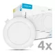 Modee LED Panel Kerek - Beépíthető P-series 6W 6000K (660 lumen) P4 ERP
