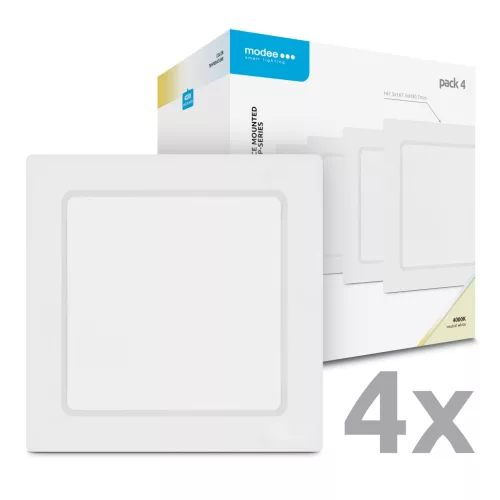 Modee LED Panel Négyzet - Felszerelhető P-series 12W 4000K (1320 lumen) P4 ERP
