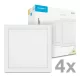 Modee LED Panel Négyzet - Felszerelhető P-series 24W 4000K (2640 lumen) P4 ERP