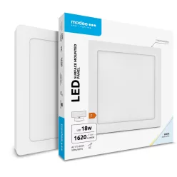   Modee LED Panel Négyzet - Felszerelhető A2-series 18W 6000K (1620 lumen) ERP