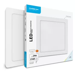   Modee LED Panel Négyzet - Felszerelhető A2-series 24W 6000K (2160 lumen) ERP