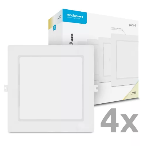 Modee LED Panel Négyzet - Beépíthető P-series 18W 4000K (1980 lumen) P4 ERP