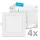Modee LED Panel Négyzet - Beépíthető P-series 6W 4000K (660 lumen) P4 ERP