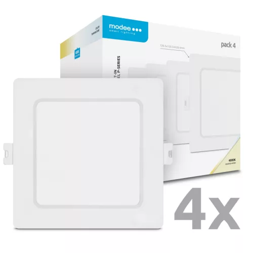 Modee LED Panel Négyzet - Beépíthető P-series 6W 4000K (660 lumen) P4 ERP
