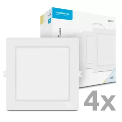   Modee LED Panel Négyzet - Beépíthető P-series 18W 6000K (1980 lumen) P4 ERP