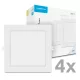 Modee LED Panel Négyzet - Beépíthető P-series 18W 6000K (1980 lumen) P4 ERP