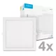Modee LED Panel Négyzet - Beépíthető P-series 24W 6000K (2640 lumen) P4 ERP