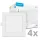Modee LED Panel Négyzet - Beépíthető P-series 6W 6000K (660 lumen) P4 ERP