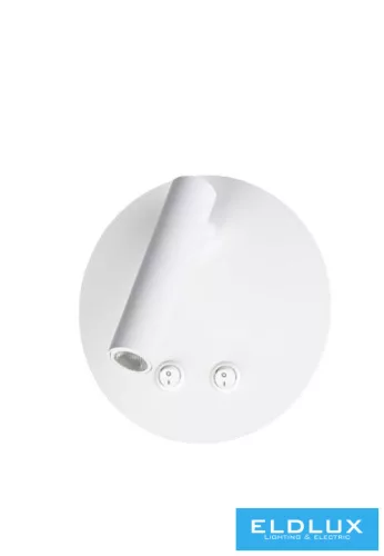 UNIVERSO Fali lámpa 8w 720lm 3000K IP20 fehér 2 év
