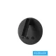 UNIVERSO Fali lámpa 8w 720lm 3000K IP20 fekete 2 év