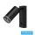 UNIVERSO Fali lámpa kapcsolóval 1xGU10 Max.35w IP20 Fekete 150x160mm 5 év