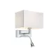 Markslojd SAVOY 106307 Fali lámpa 2x60W/E27/ + LED 1x3W 485LM IP20