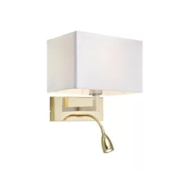   Markslojd SAVOY 106308 Fali lámpa 2x60W/E27/ + LED 1x3W 485LM IP20