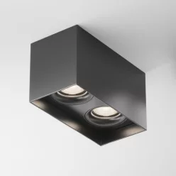 Maytoni SLIM C015CL-02B Felületi spotlámpa 2x50W/GU10 IP20