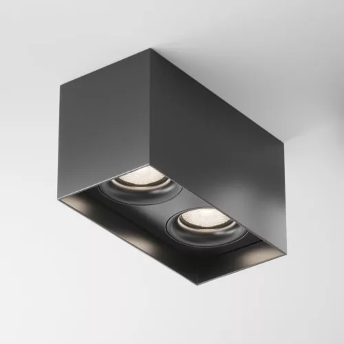 Maytoni SLIM C015CL-02B Felületi spotlámpa 2x50W/GU10 IP20